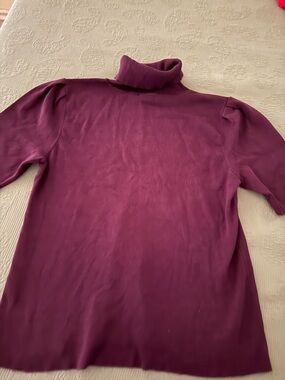 Alfani Plum Turtleneck Sweater